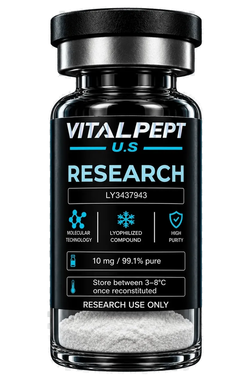 VitalPept US Retatrutide research vial